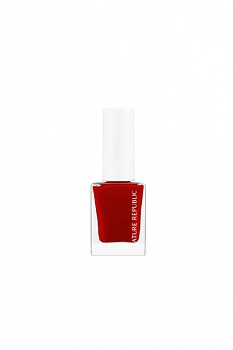 Лак для ногтей 02 красный Color & Nature Nail Color 02 Jungle Red