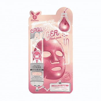Увлажняющая тканевая маска для лица с гиалуроновой кислотой Hyaluronic Acid Water Deep Power Ringer Mask Pack