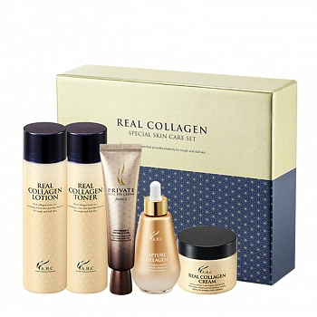 Набор антивозрастной косметики с коллагеном Real Collagen Special Skin Care Set
